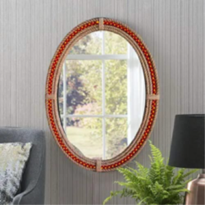 Oval Rope Wall Mirror