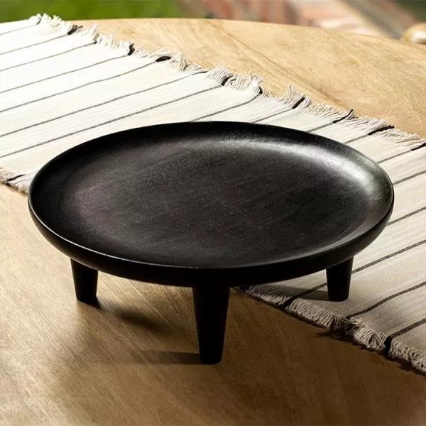 Midnight Mango Wooden Platter