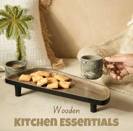 wooden kitchen essentials