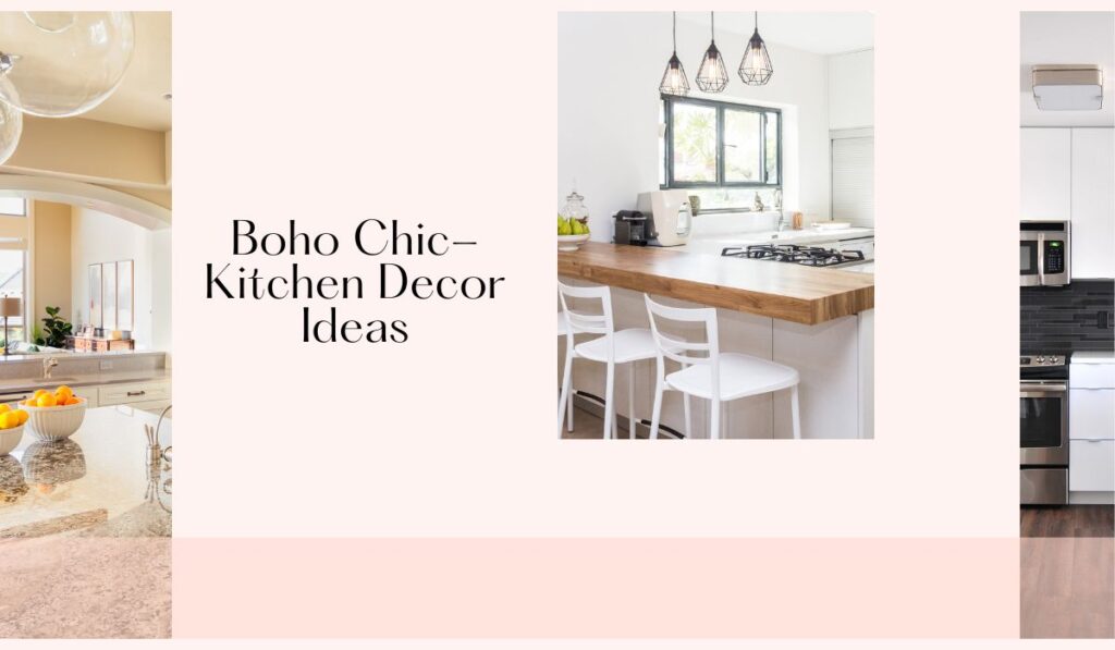 boho chic kitchen decor ideas