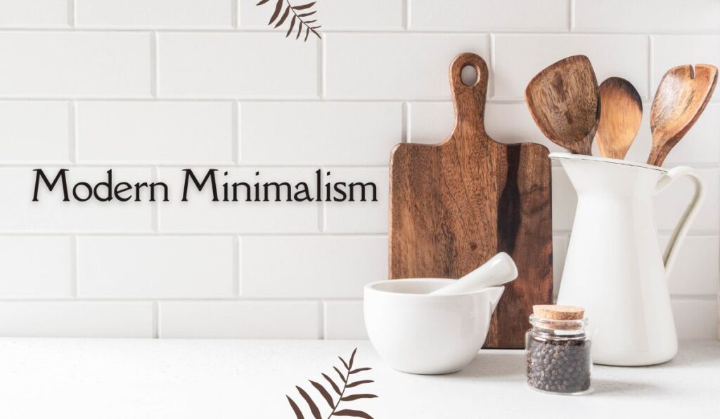 modern minimalism- kitchen decor ideas