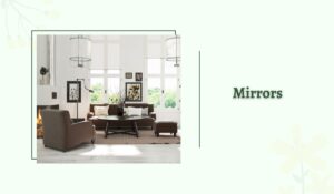 Mirrors- small space decor ideas