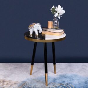 The Yin-Yang Coffee Side Table - Small (Stainless Steel)