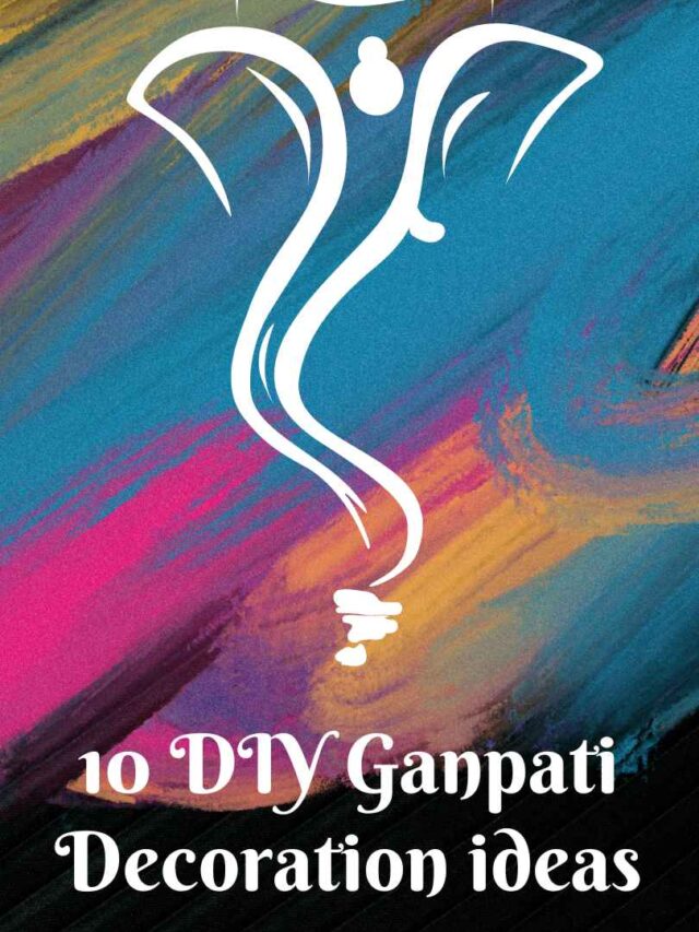 10 DIY ganpati decoration ideas