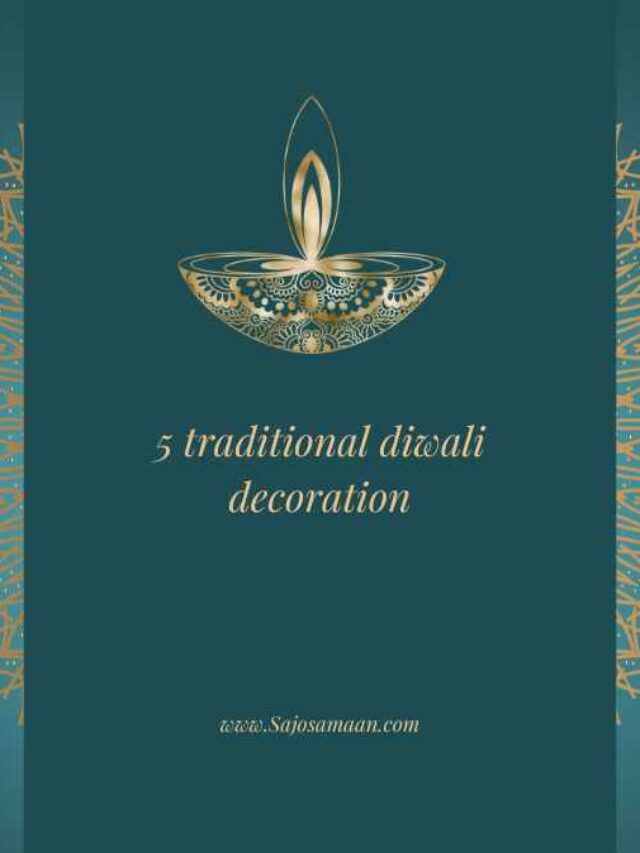 5 traditional diwali decoration