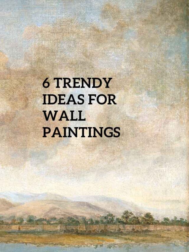 6 trendy ideas for wall paintings