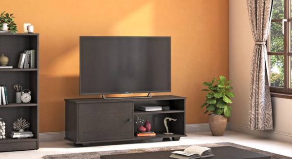Solid Wood TV Unit by Sajosamaan