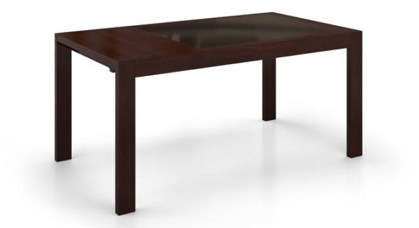 Vanalen 4 To 6 Extendable Dalla Solid Wood 4 Seater Dining Table With Set Of Chairs In Dark Walnut Finish