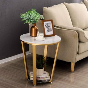 round white coffee table