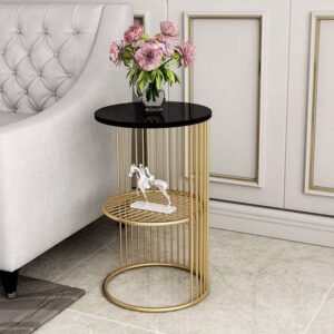 black round coffee table