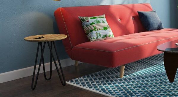 solid wood side table