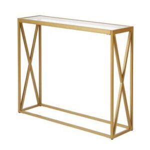 metal console table