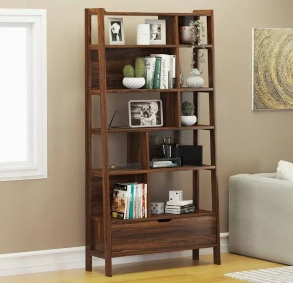 solid wood bookshelf