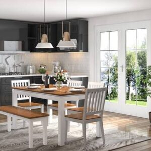 dining table with chairs