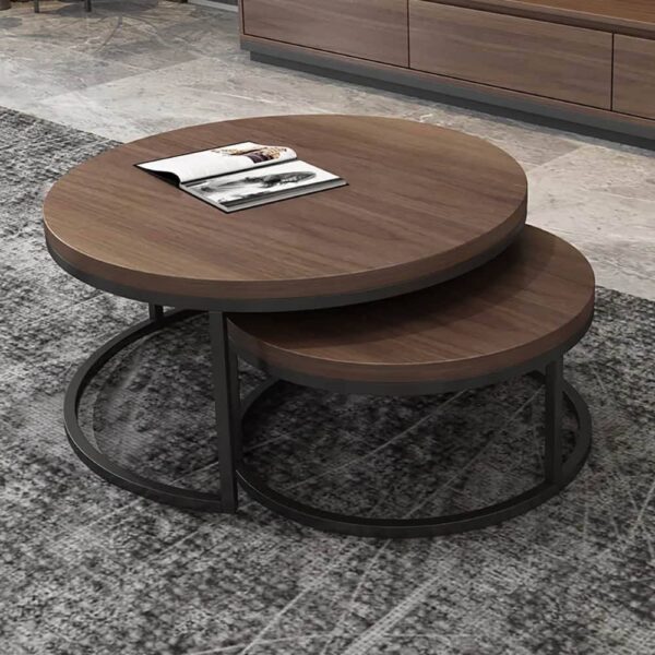 metallic center table