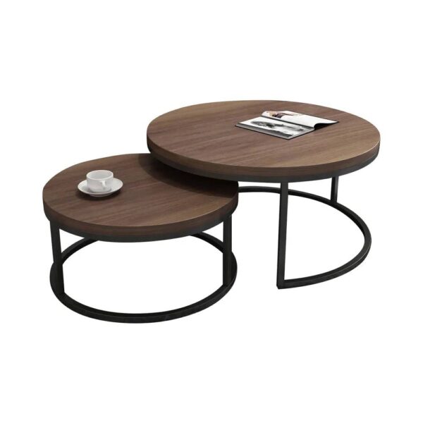 metallic center table
