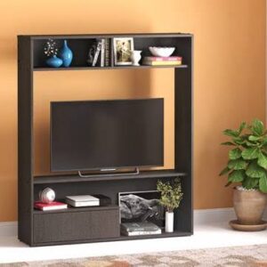 wooden tv unit design