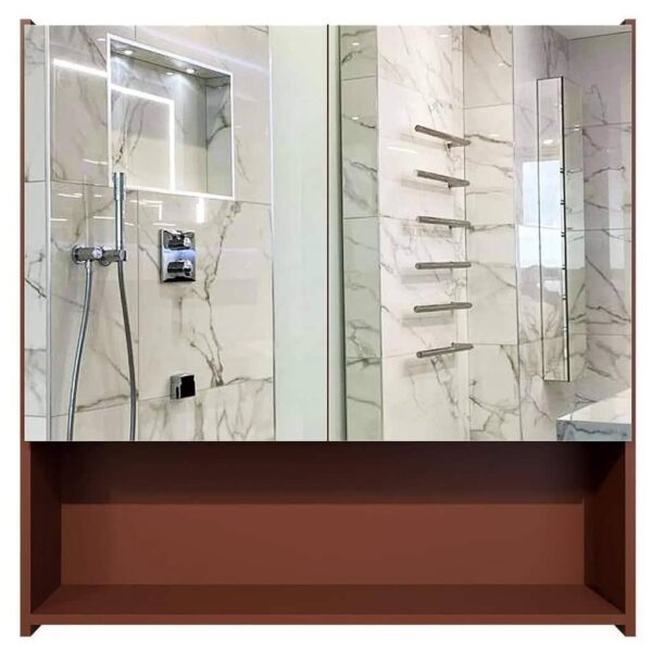 bathroom cabinet with mirror