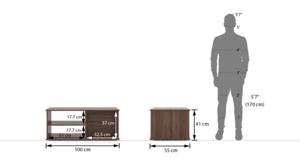 engineered wood coffee table