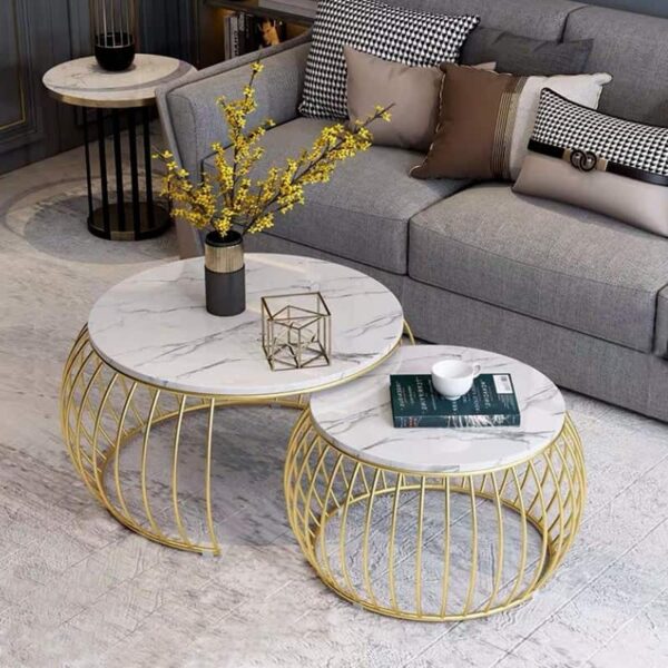 Marble Top Coffee Table Design