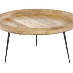 wooden coffee table