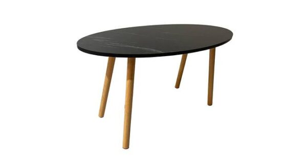 Coffee Table Round Wood In Laminate Finish