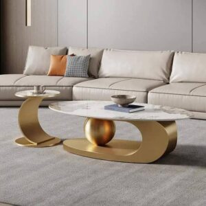 coffee table oval shape