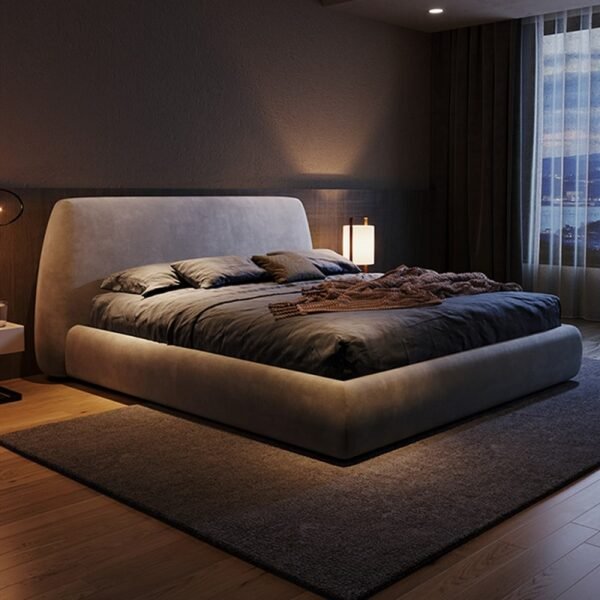 luxury double bed