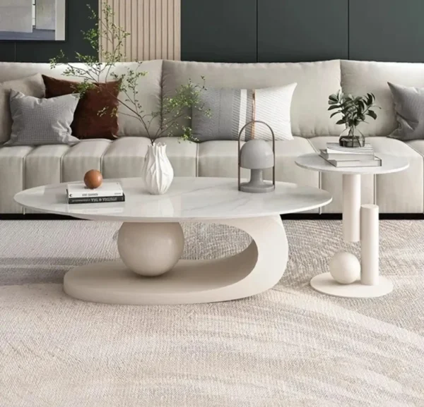 white center table for living room