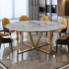 white dining table set