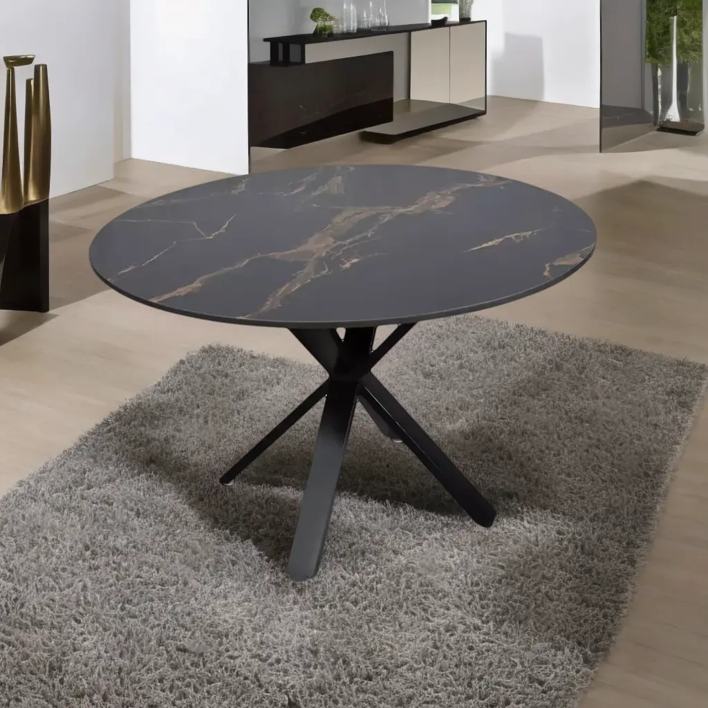 black center table review