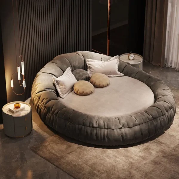 round bed design