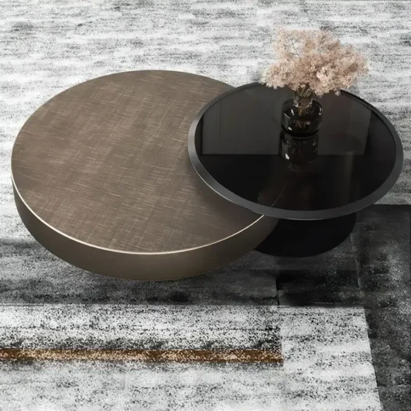 central table design in bronze finish by sajosamaan