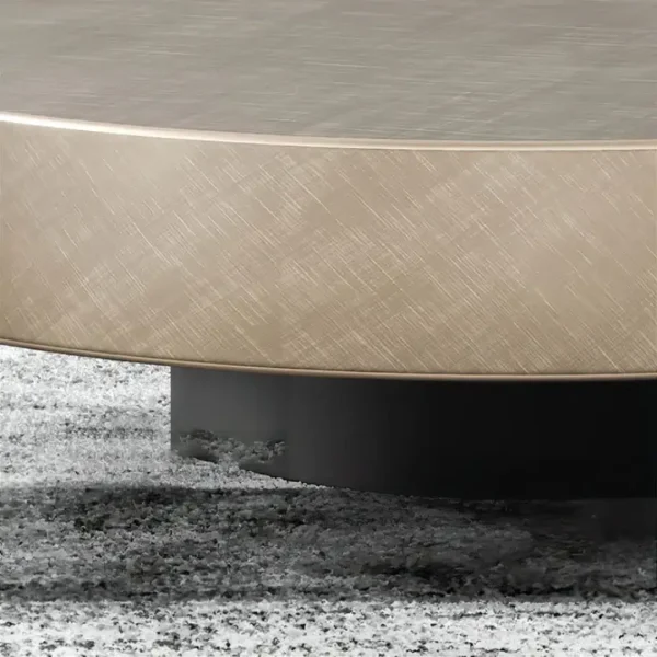 central table design in bronze finish by sajosamaan