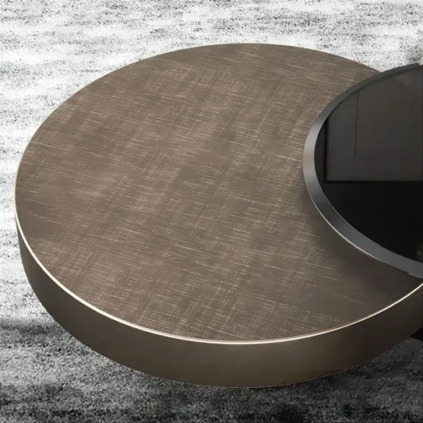 central table design in bronze finish by sajosamaan