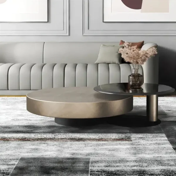 central table design in bronze finish by sajosamaan