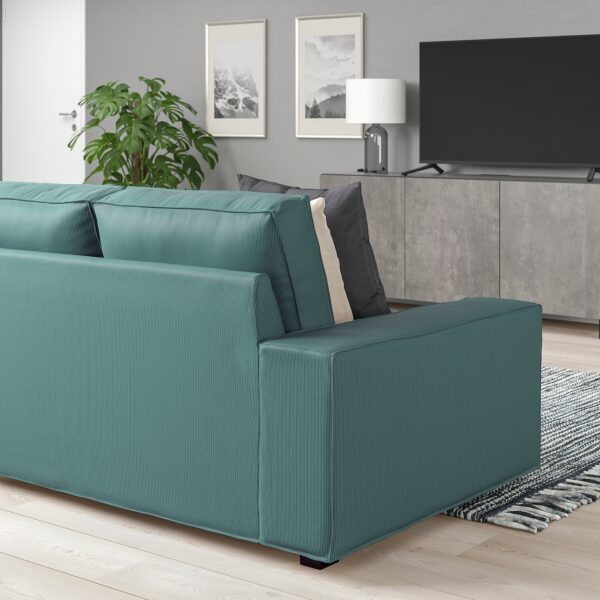 KIVIK 3-seat sofa - Kelinge grey-turquoise