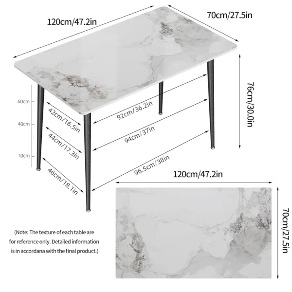 marble dining table set