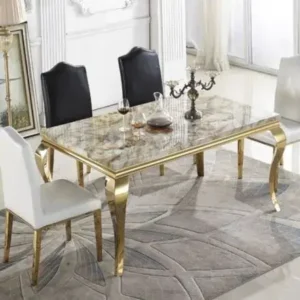 steel dining table set 4 seater