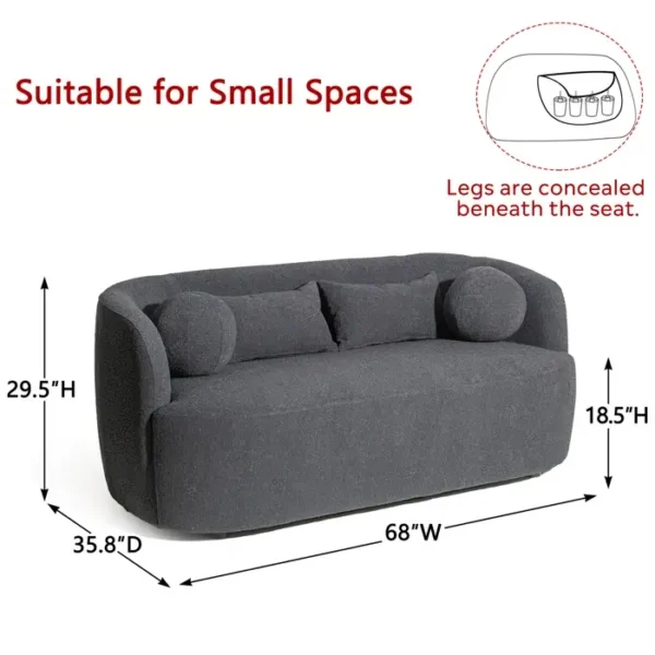 upholstered sofa