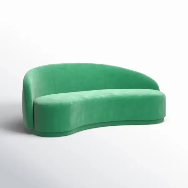 green sofa