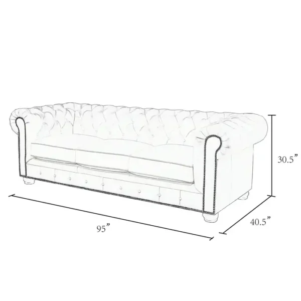 brown leather sofa