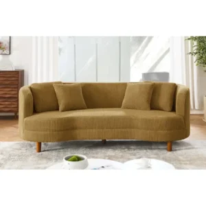 curved sofa
