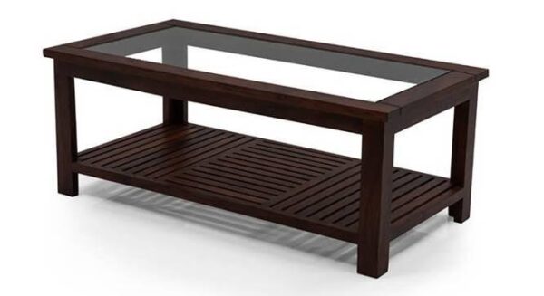 coffee table with glass top