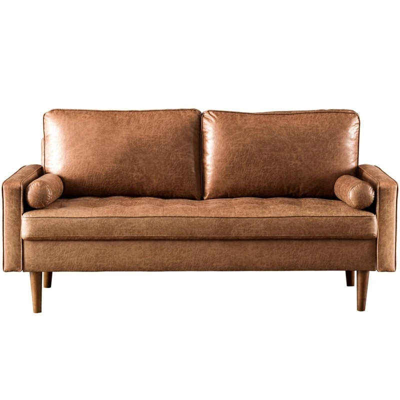 Premium Faux Leather 2 Seater Loveseat | Luxury Design | Free Delivery 4 2 seater loveseat