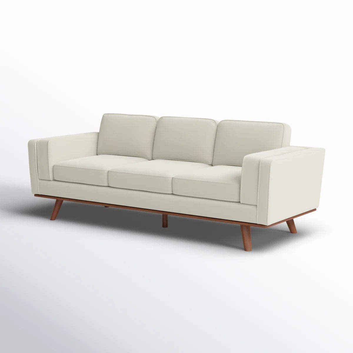 Premium Ivory 3 Seater White Sofa | Modern Design | Free Delivery 3 white sofa