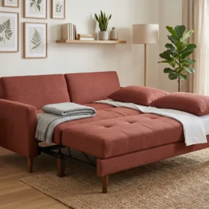 fabric sofa bed