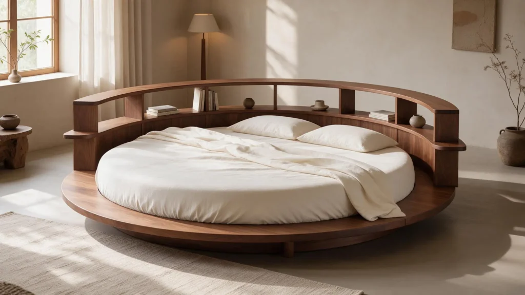 10 Best Round Bed Designs for Indian Bedrooms in 2026 3 round bed designs